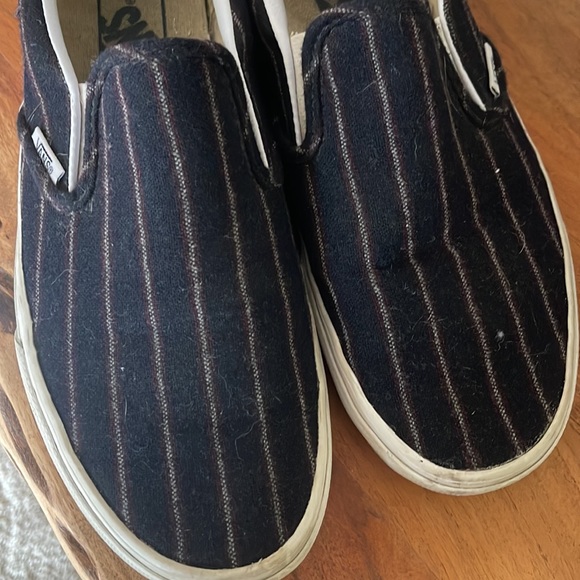 Pinstripe Slip On Vans - Picture 2 of 6